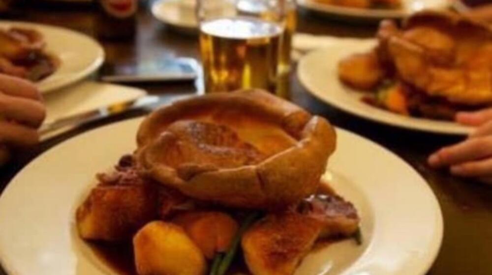 Sunday Roast The Blue Ball at Braunston Pub Restaurant Oakham Rutland Water Near Me