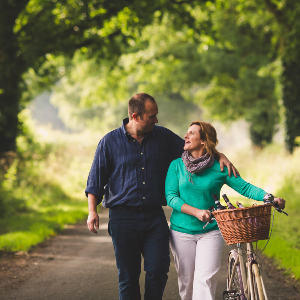 Ben Robson and his wife Emma making the most of their Rutland Life.