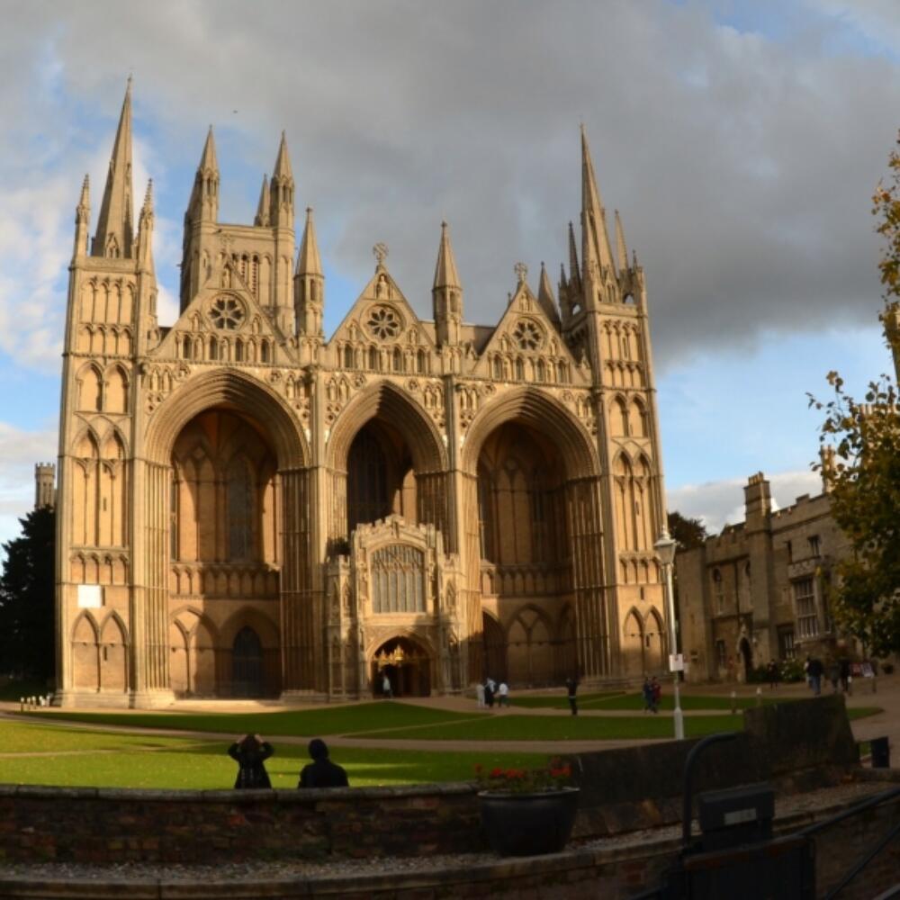 The West Front of Peterborough Cathedral