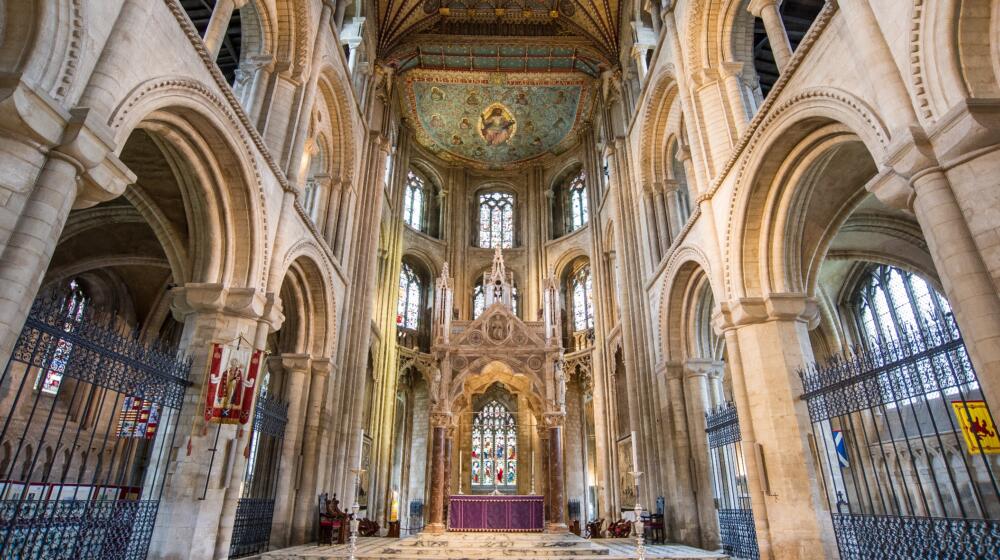 The High Altar at Peterborough Cathedral