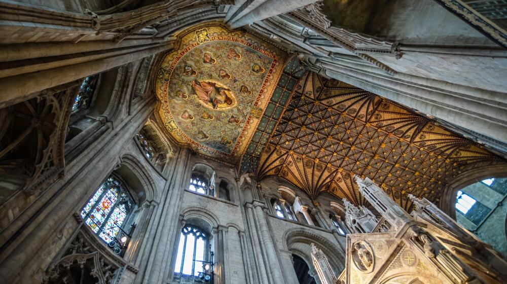 Ceilings at Peterborough Cathedral