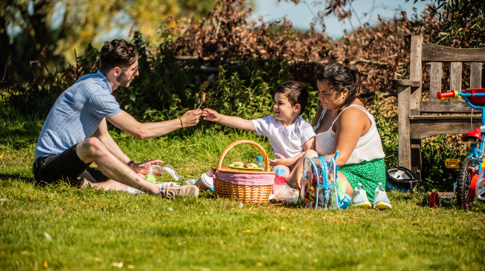 Rutland Water Family picnic