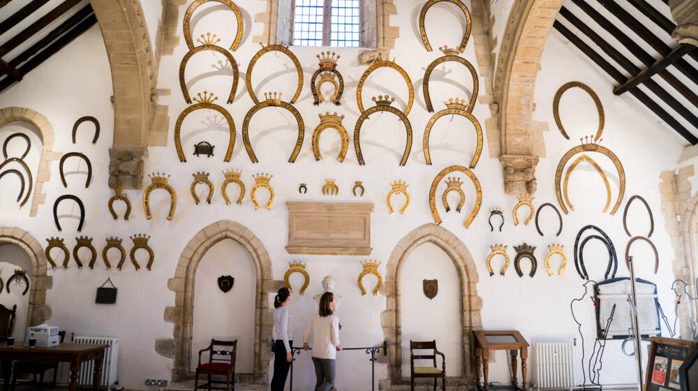 Oakham Castle interior