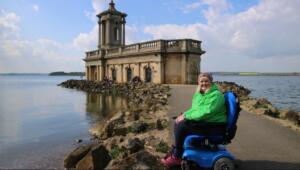 Wheelchair friendly walk