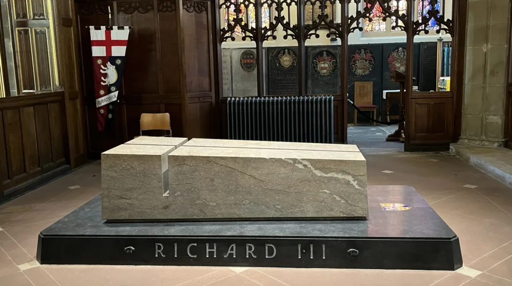 The tomb of King Richard III