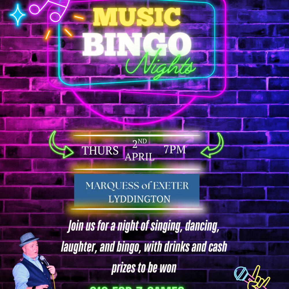 2nd April Msic Bingo