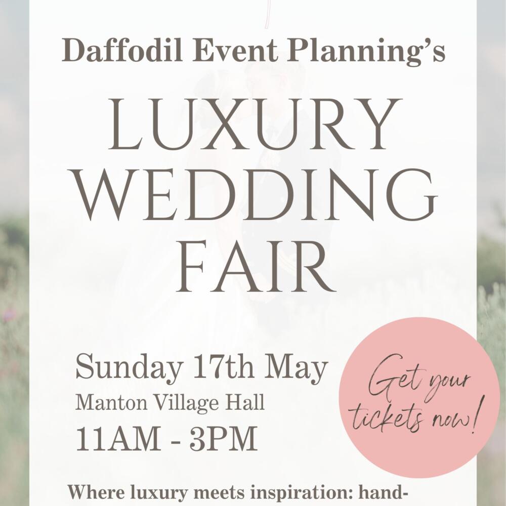 Daffodil’s Wedding Fair Poster