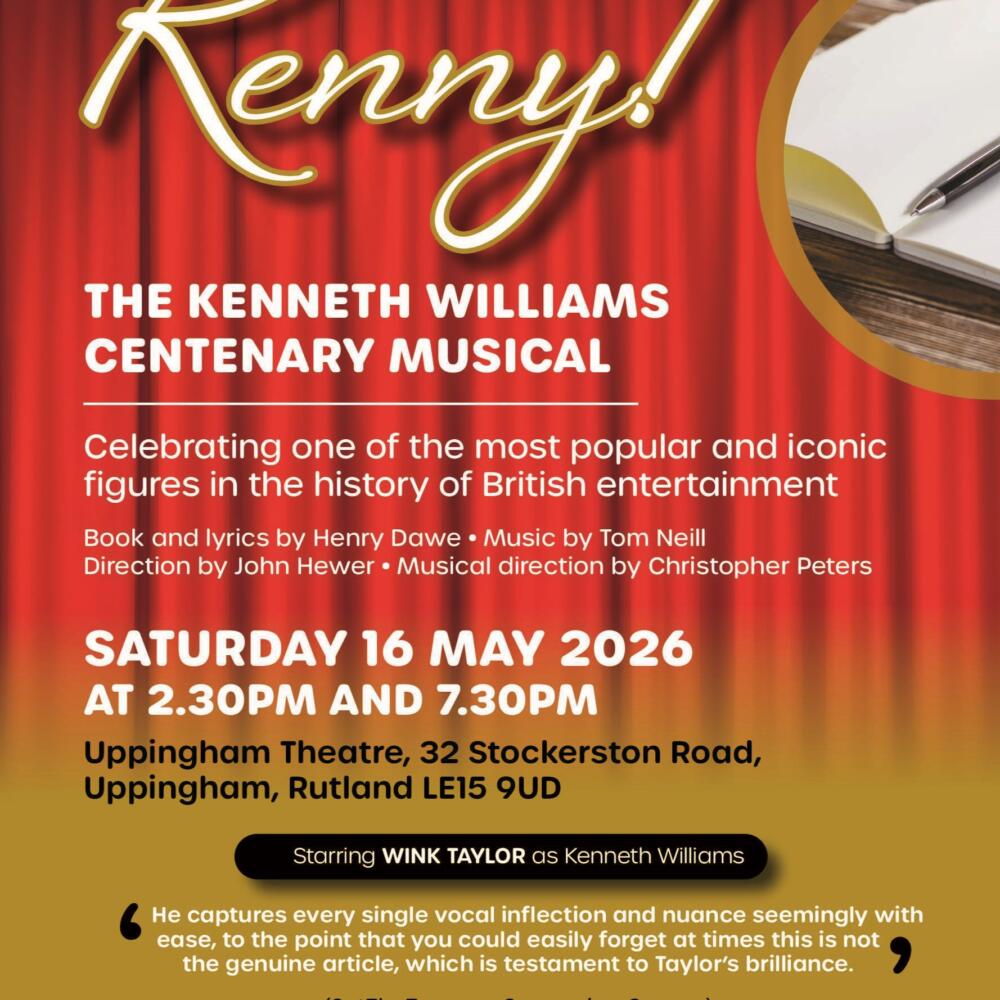 Kenny! – The Kenneth Williams Centenary Musical Flyer