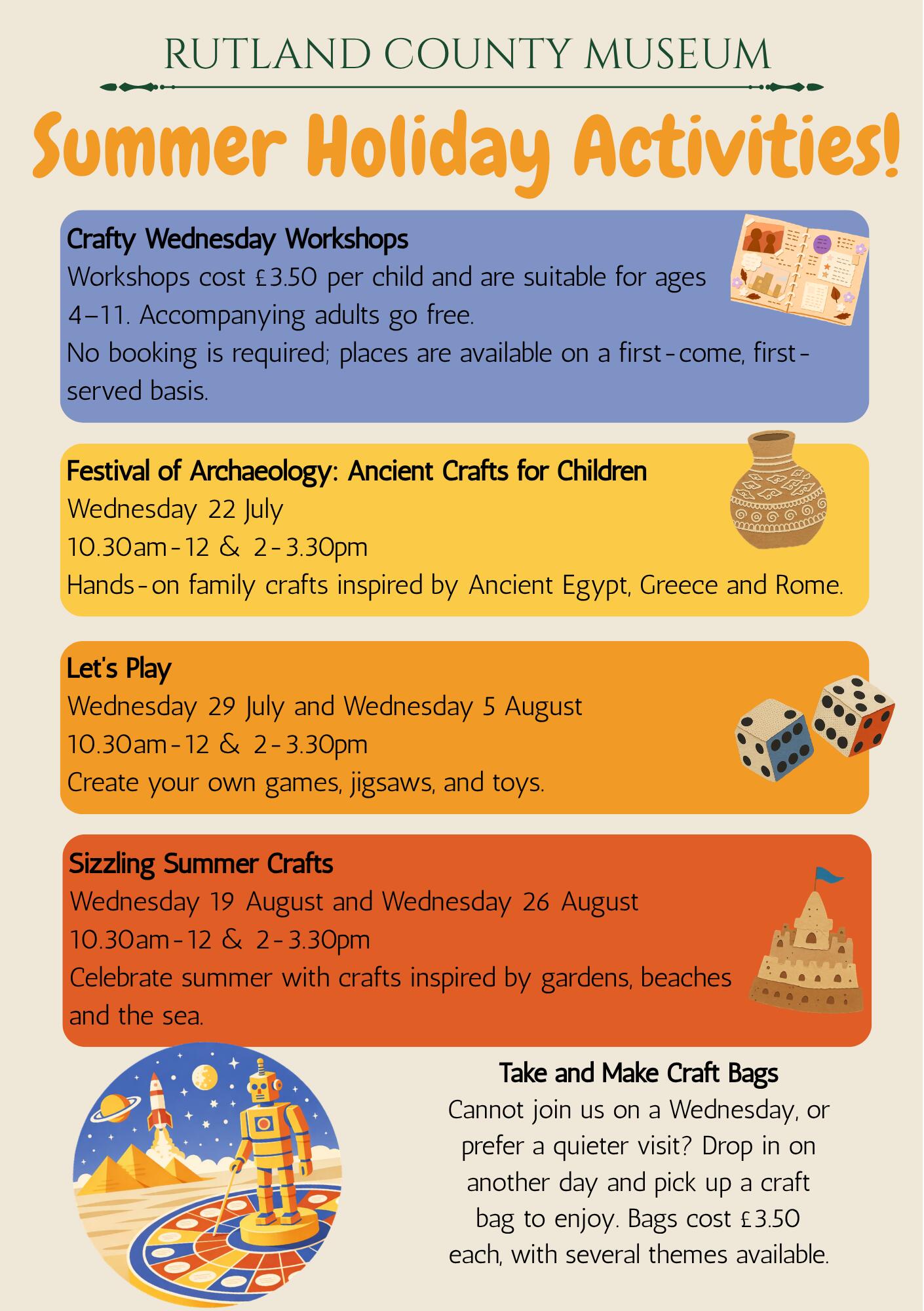 summer activities 26 Rutland Museum